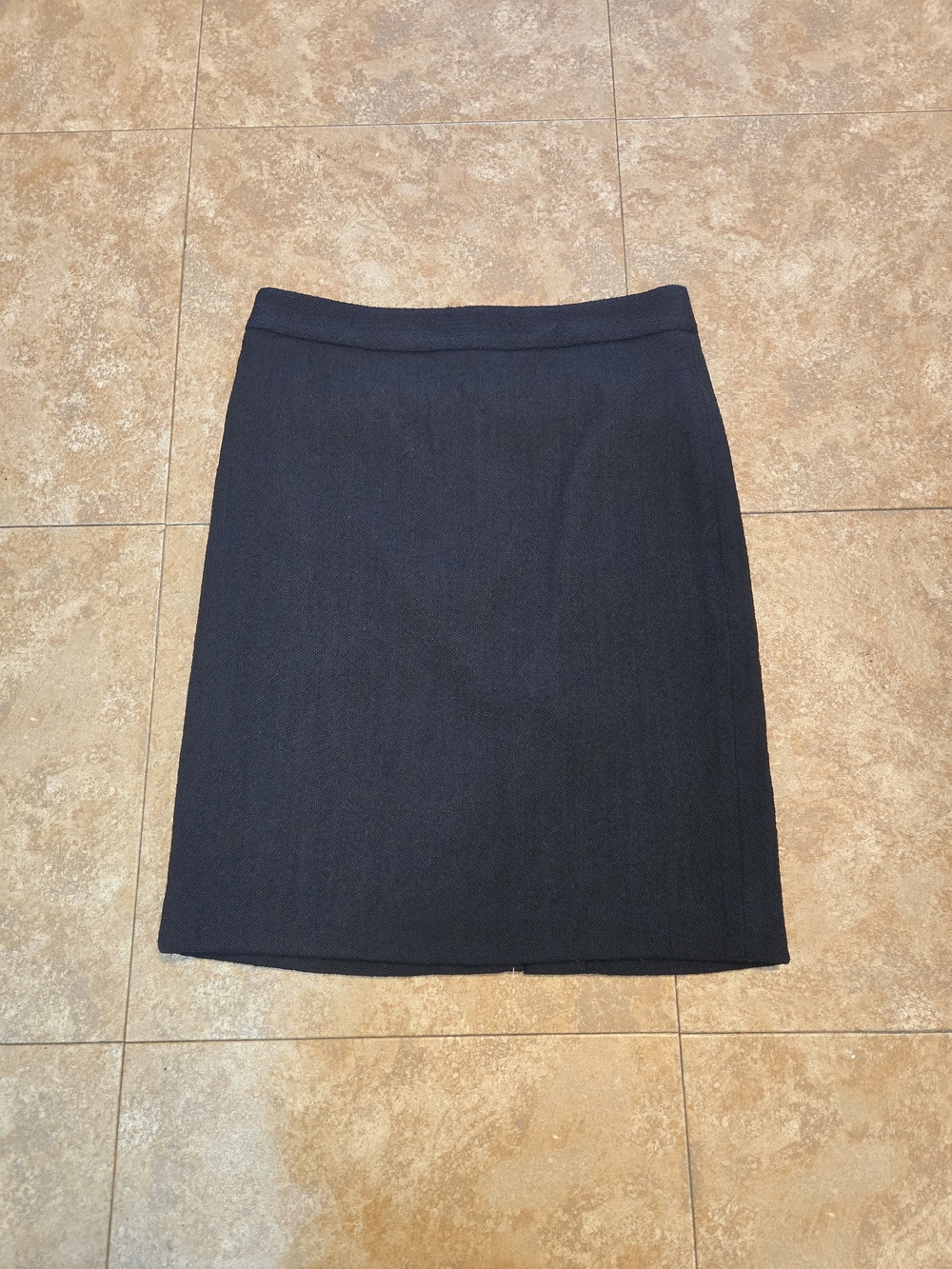 DKNY Navy Straight Pencil Skirt